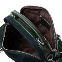 Женская замшевая сумка ALEX RAI 99125 green