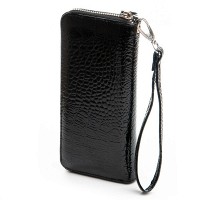 Женский лаковый кожаный кошелек PE DR. BOND PEW38 black