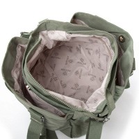 Женская тканевая сумка Jielshi 0881 d.green
