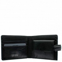 Мужское портмоне Visconti Tuscany TSC-47 BLK с защитой RFID