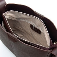 Женская кожаная сумка ALEX RAI 13A brown