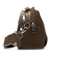 Женская замшевая сумка ALEX RAI 99125 khaki