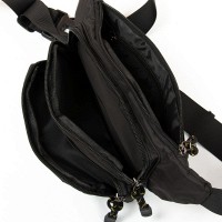Мужская сумка на пояс Lanpad 82062 black