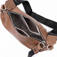 Молодежная женская кожаная сумка через плечо Vintage 22619