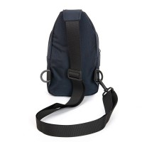 Мужская тканевая сумка-слинг Lanpad 82081 blue