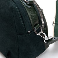 Женская замшевая сумка ALEX RAI 99125 green