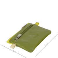 Кожаная ключница Visconti CP2 Cora (Lime Multi)