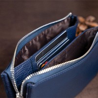 Женский кожаный клатч ST Leather 19248 Синий