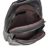 Мужской кожаный рюкзак на одно плечо JD4013A John McDee