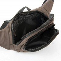 Мужская сумка на пояс Lanpad 8803 brown
