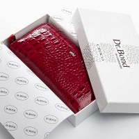 Женский лаковый кожаный кошелек PE DR. BOND PEW38 red