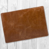 Обложка для паспорта из кожи HiArt PC-02 Crystal Amber