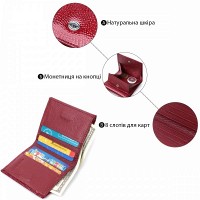 Женский лаковый кожаный кошелек ST Leather 22687 