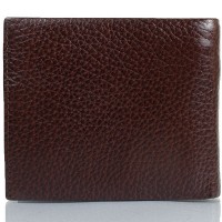 Коричневое мужское кожаное портмоне DESISAN SHI0723-019