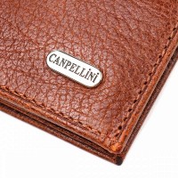 Мужской кожаный кошелек  CANPELLINI 21874 