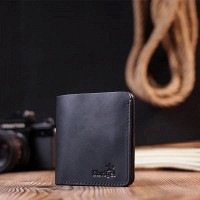 Мужской кожаный кошелек Shvigel 16600 