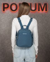 Женский тканевый рюкзак Jielshi MZ-917 blue