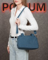 Женская тканевая сумка Jielshi 116-07 blue