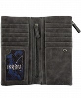 Женский серый кошелек TRAUM 7112-14