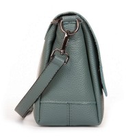 Женская кожаная сумка ALEX RAI 99105 l.green