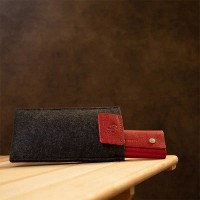 Женская ключница из натуральной кожи GRANDE PELLE 11353