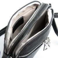 Женский молодежный кожаный клатч ALEX RAI 6088 black