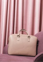 Женская кожаная деловая сумка Briefcase 2.0 светло-бежевый TW-BRIEFCASE-2-BEIGE