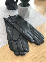 Женские кожаные перчатки чёрные Felix 358s2 M