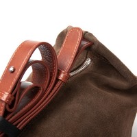 Женская замшевая сумка ALEX RAI 3035 khaki