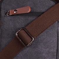 Мужская тканевая сумка через плечо Vintage 22218 