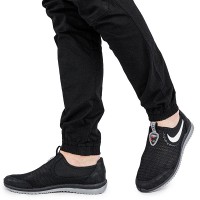 Мокасины слипоны Dago Style мужские летние черные из текстильной сетки 42 р. - 27,5 см 1361627975