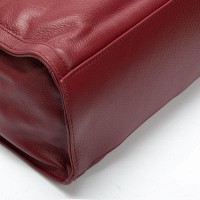 Женская кожаная сумка классическая ALEX RAI 2060-9 bordo