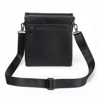 Мужская кожаная сумка через плечо BRETTON 5190-3 black
