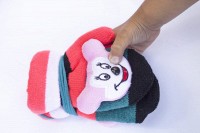 Варежки детские цветные с мягкой игрушкой Shust Gloves