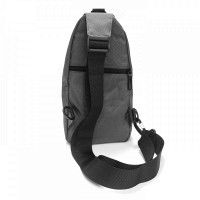 Мужская тканевая сумка-слинг Lanpad 82084 gray