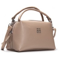 Женский молодежный кожаный клатч ALEX RAI F-5504 beige