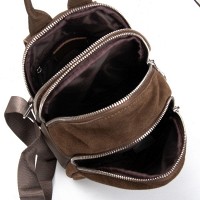 Женский замшевый рюкзак ALEX RAI 2058 khaki