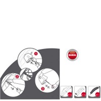 Зонт механический Knirps US.050 Red Kn95 0050 1501