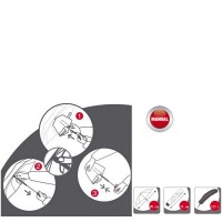Зонт механический женский Knirps US.050 Berry Kn95 0050 1702