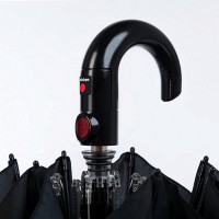 Зонт автоматический Knirps T.260 Crook Handle Watson Aqua Kn95 3260 7057