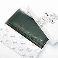 Женский кожаный кошелек Bright DR. BOND W46-2 green