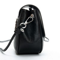Женская кожаная сумка ALEX RAI 3230 black