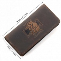 Мужской кожаный бумажник Vintage 14376