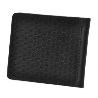 Кожаный зажим для купюр BlankNote 1.0 "Карбон" Графит