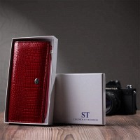 Женский лаковый кожаный кошелек ST Leather 22715 