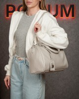 Женская кожаная сумка ALEX RAI 5003-9 grey