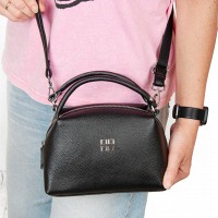 Женский молодежный кожаный клатч ALEX RAI F-5504 pink