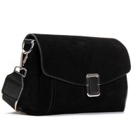 Женская замшевая сумка ALEX RAI 93055 black(копия)