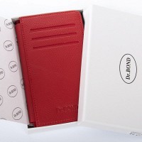 Женский кожаный кошелек Classik  DR. BOND WN-23-16 red