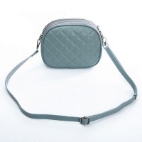 Женский молодежный кожаный клатч ALEX RAI 60065 blue